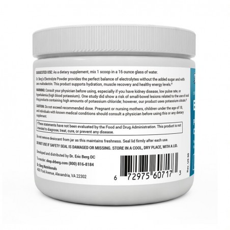 Electrolyte Powder Pomegranate & Cherry Natural Flavor 50 servings
