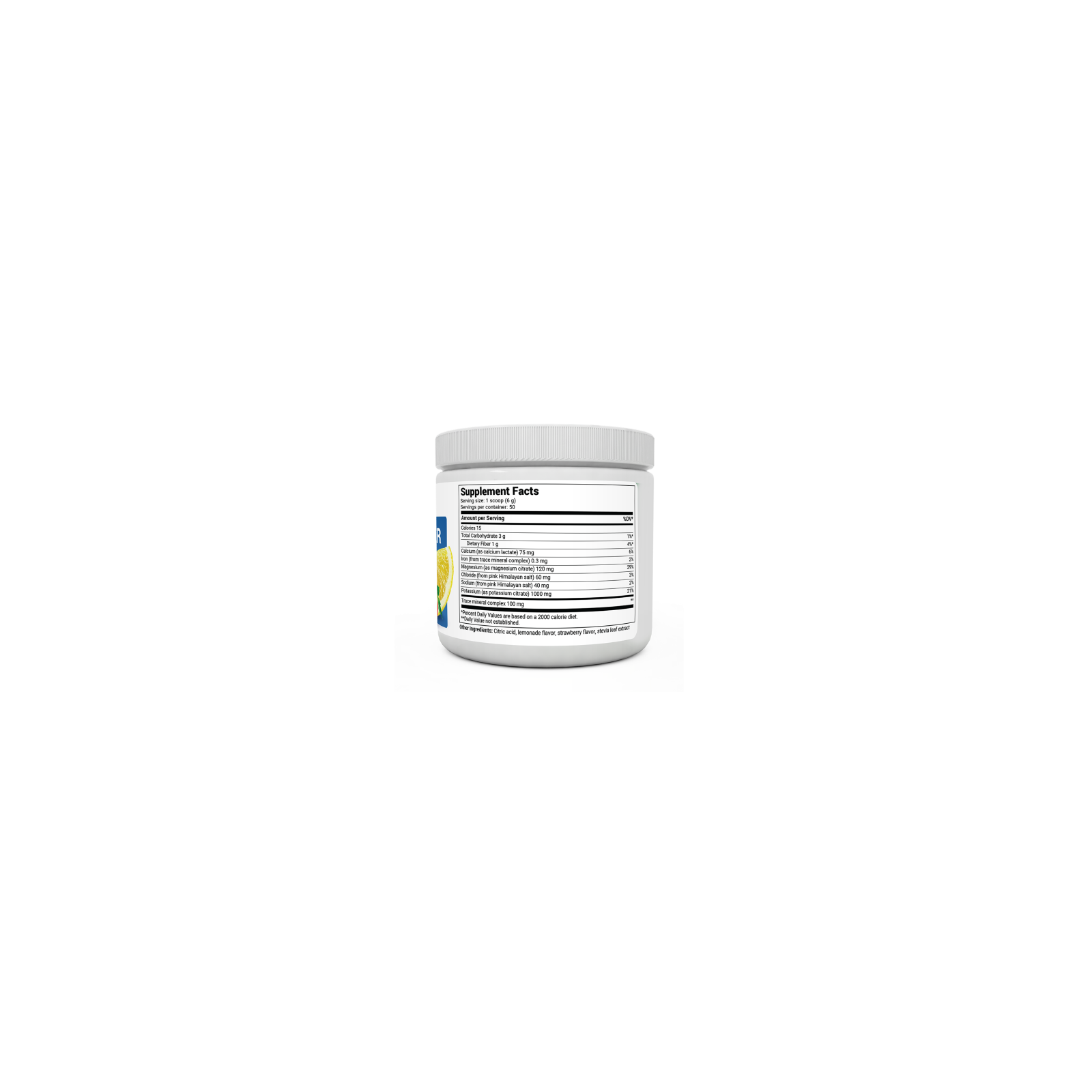 Electrolyte Powder Strawberry Lemonade Electrolyte 50 Serv