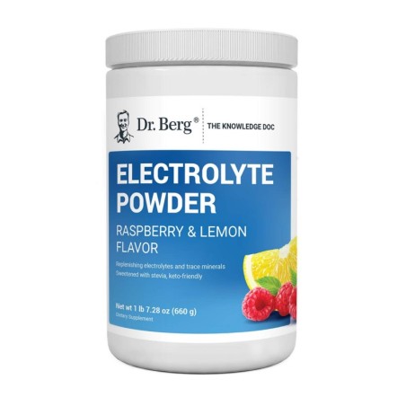 Electrolyte Powder Raspberry & Lemon Natural Flavor 100 Servings