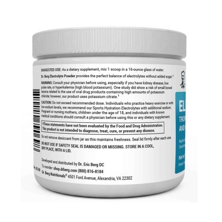 Electrolyte Powder Tropical Coconut, Pineapple and Orange 50 servings