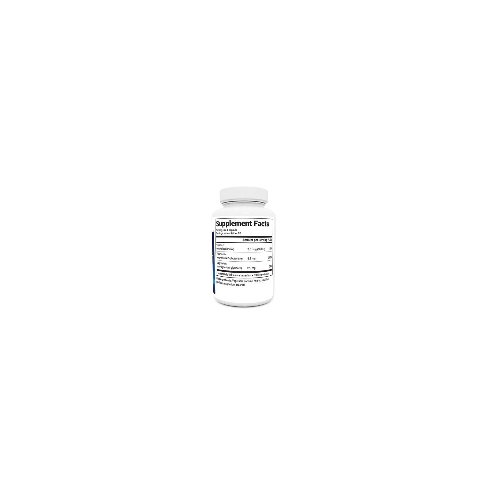 Magnesium Glycinate 120 mg - 90 Capsules