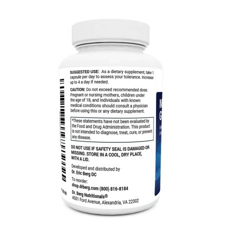 Magnesium Glycinate 120 mg - 90 Capsules