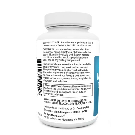 Dr Berg trace minerals