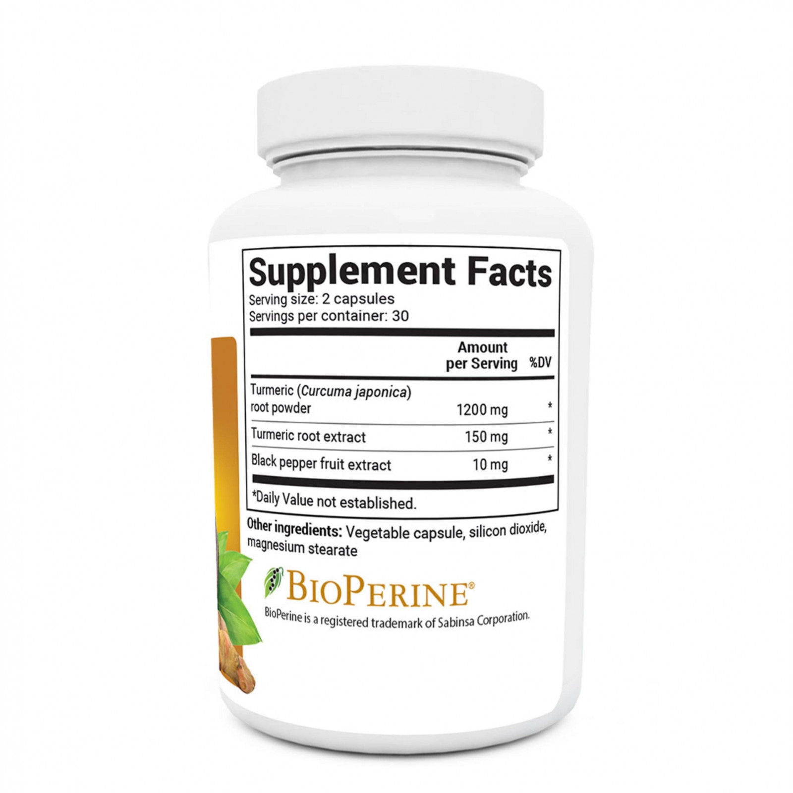 Turmeric Curcumin with Bioperine