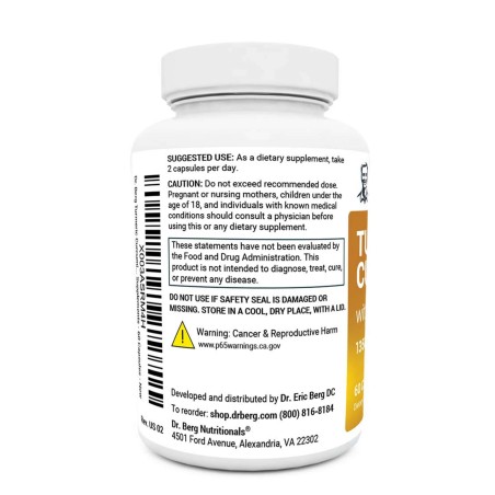 Turmeric Curcumin with Bioperine