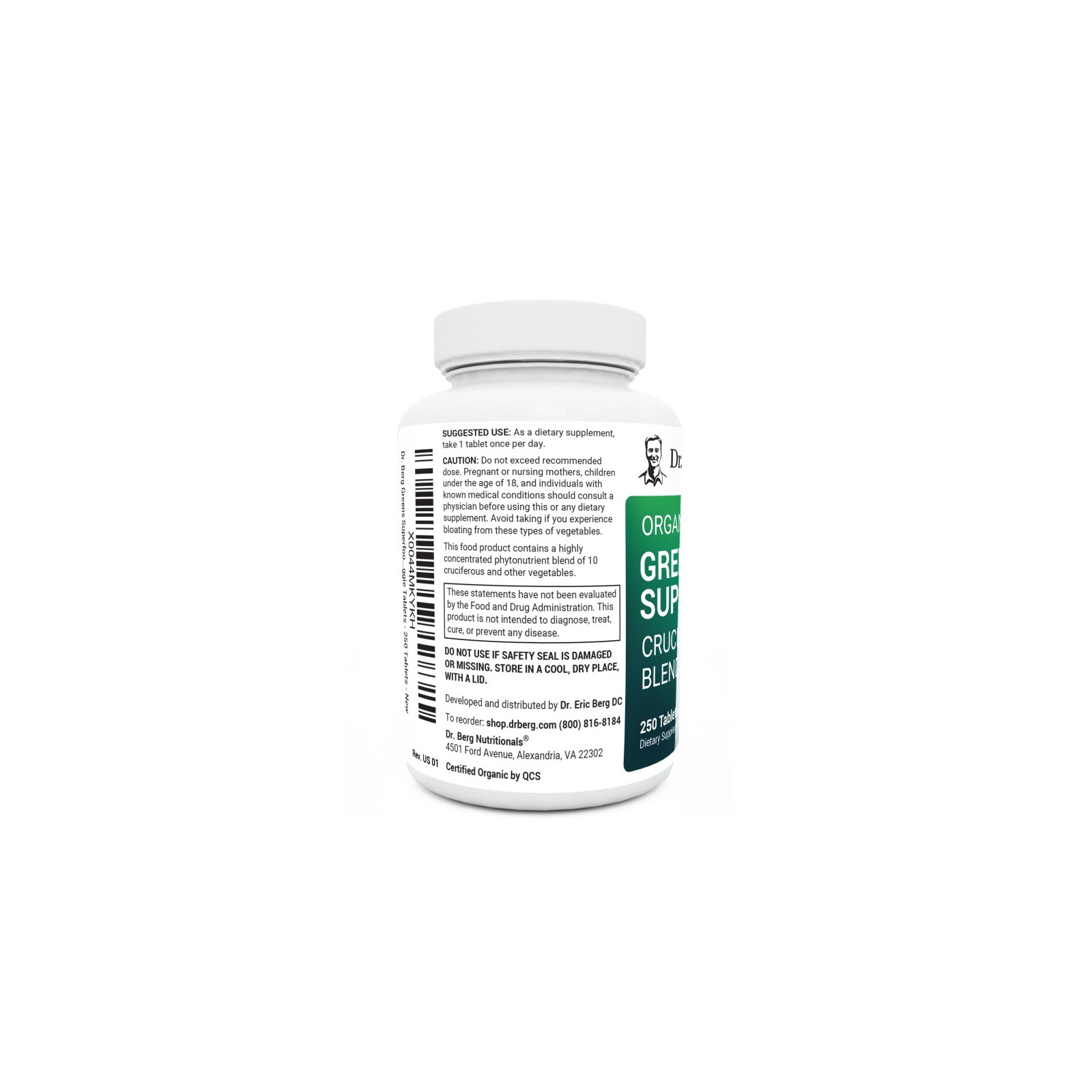 Greens Superfood Cruciferous Blend 250 Tablets