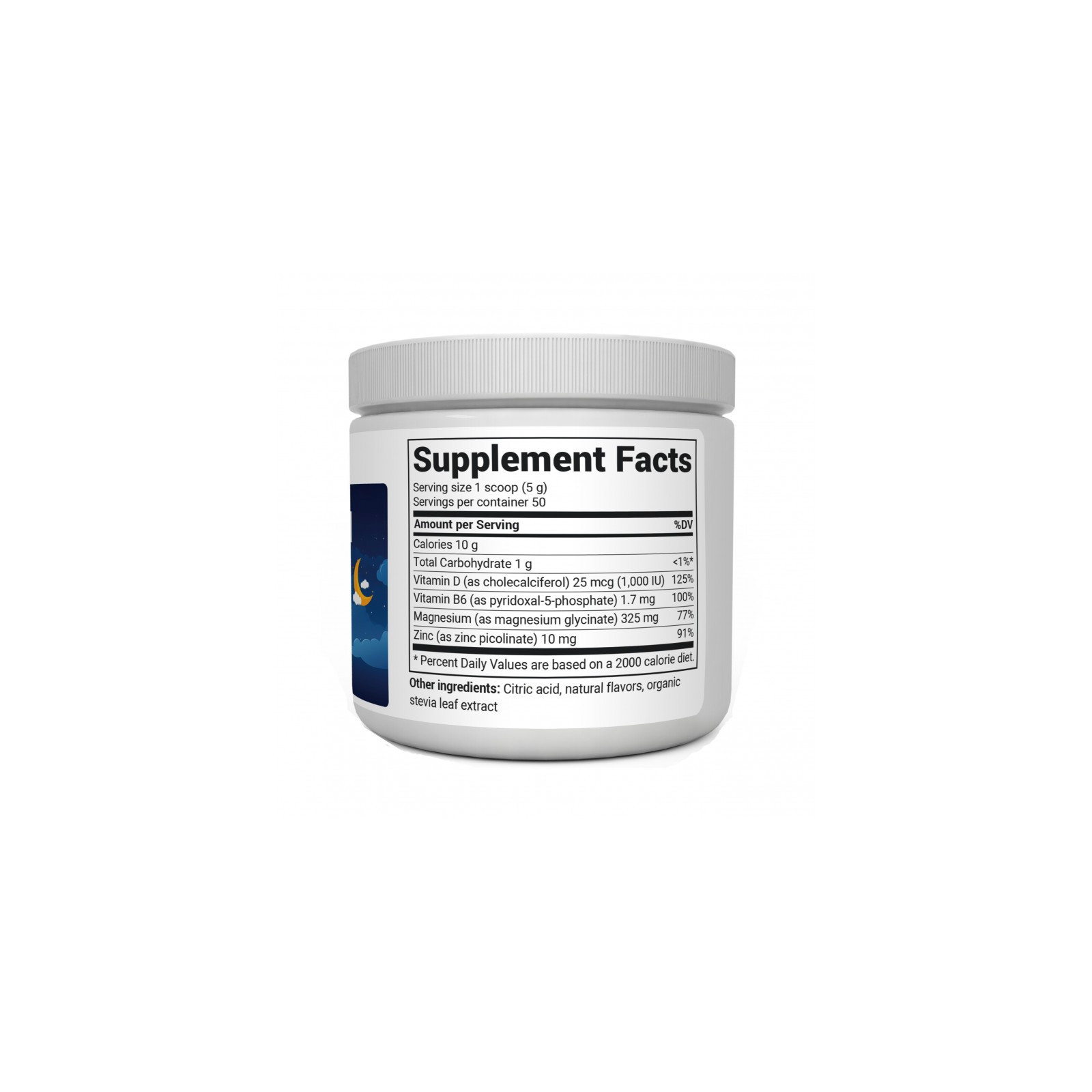 Magnesium Powder Drink Raspberry Lemon Flavor