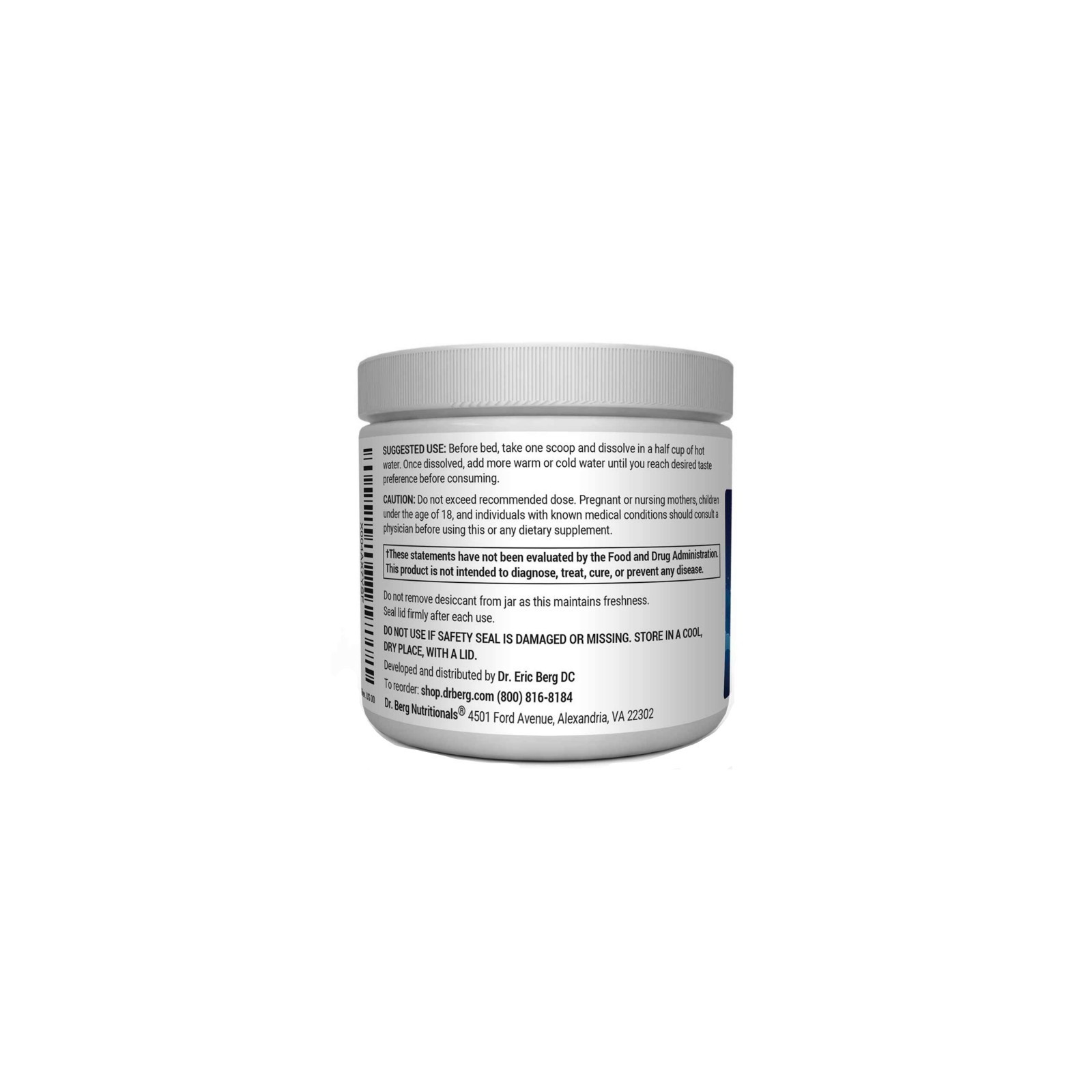 Magnesium Powder Drink Raspberry Lemon Flavor