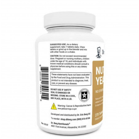 Dr Berg nutritional yeast